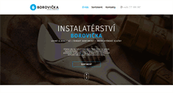 Desktop Screenshot of instalaterstviborovicka.cz